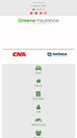 Mobile Screenshot of greeneinsurancegroup.com